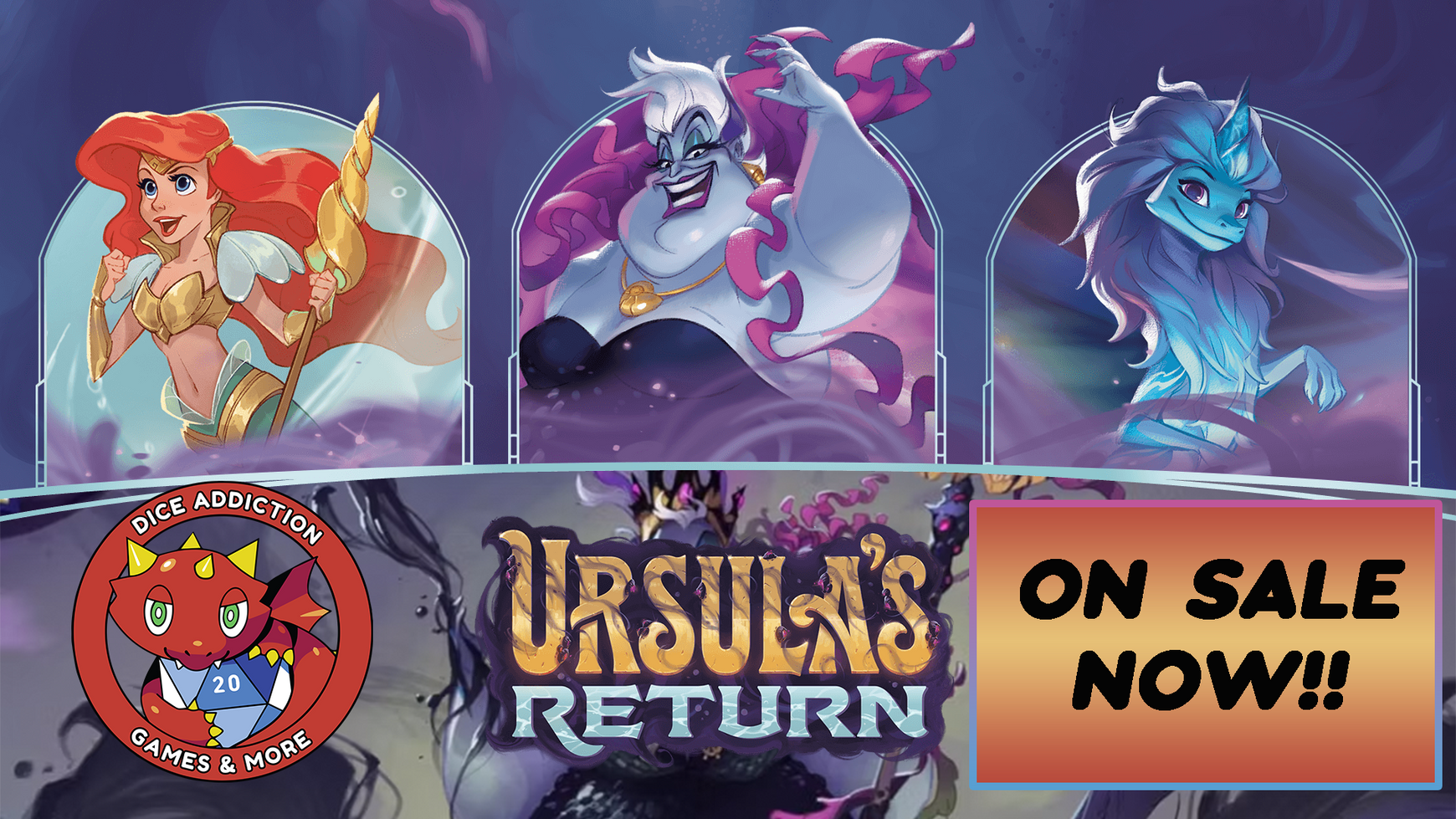 Ursula's Return Arrives at Dice Addiction