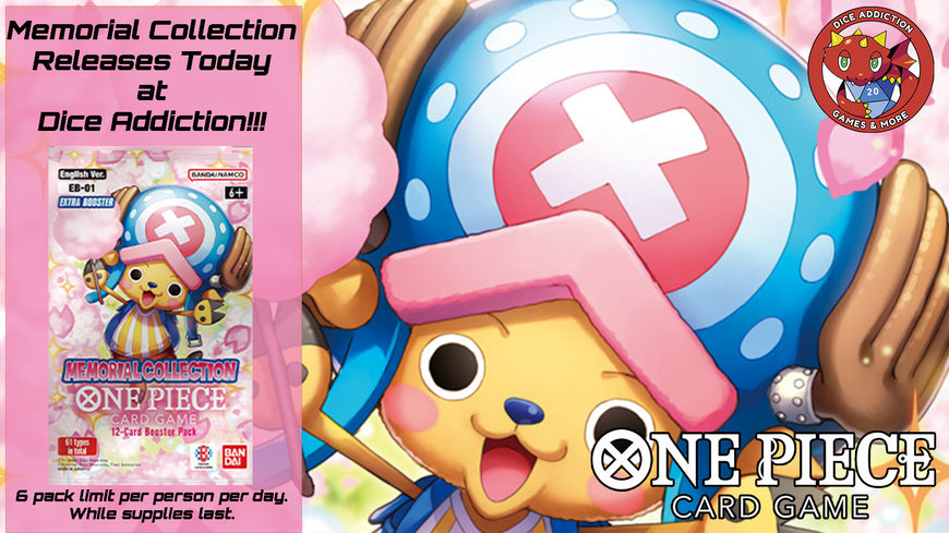One Piece EB-01 Memorial Collection Release Day @ Dice Addiction