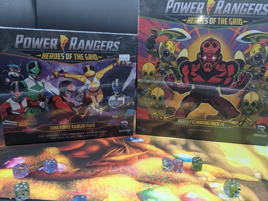 New Power Rangers: Heroes of the Grid Expansions Available @ Dice Addiction!