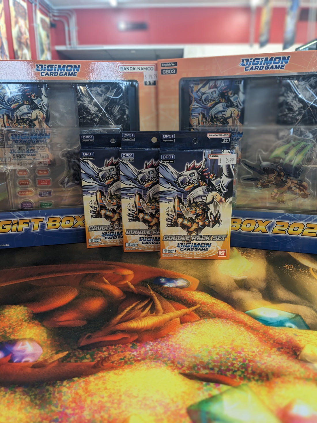 Digitize Over to Dice Addiction for Digimon Product!