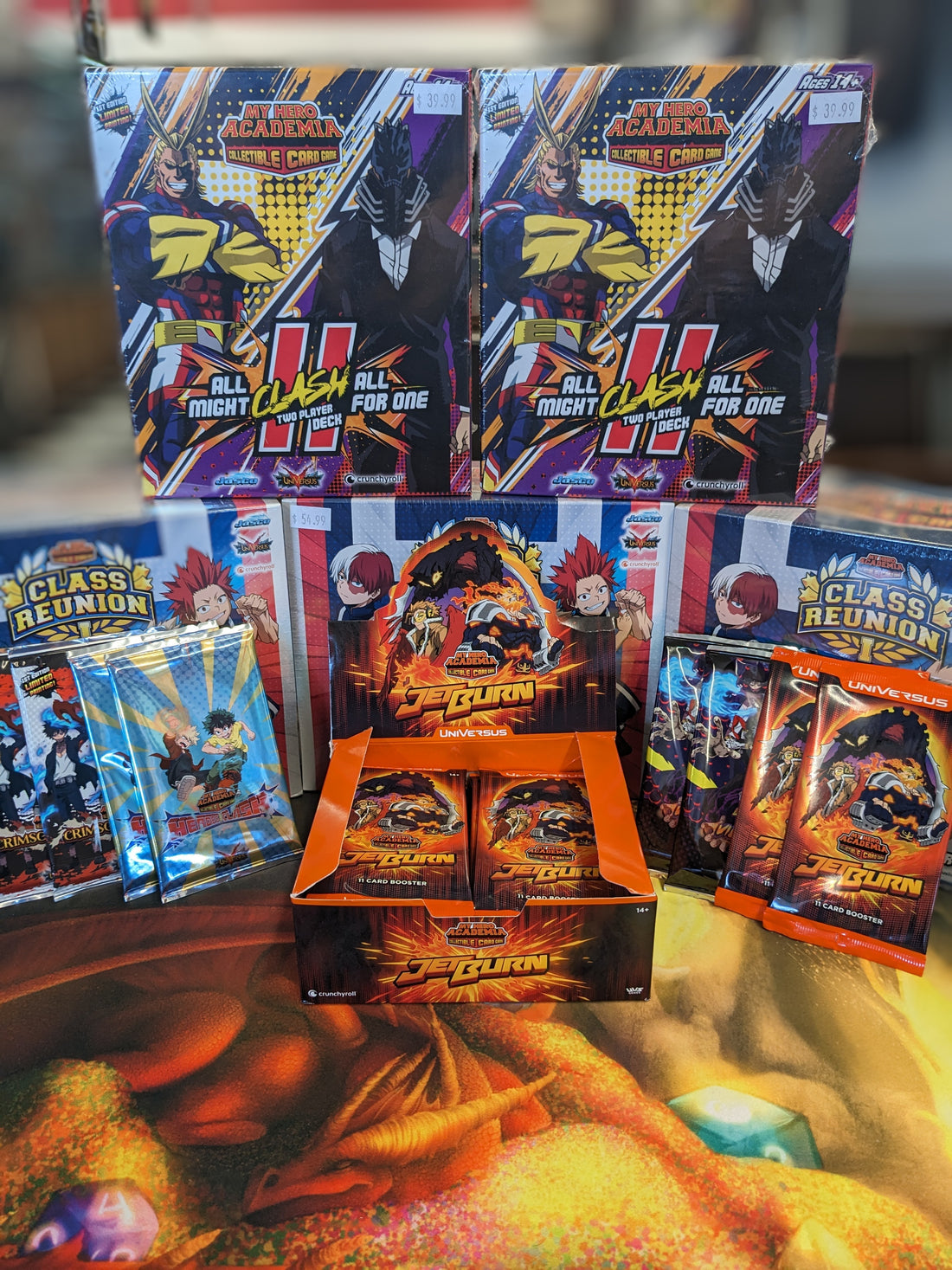 Card Game vs. Fighting Game Round 1. FIGHT! at Dice Addiction