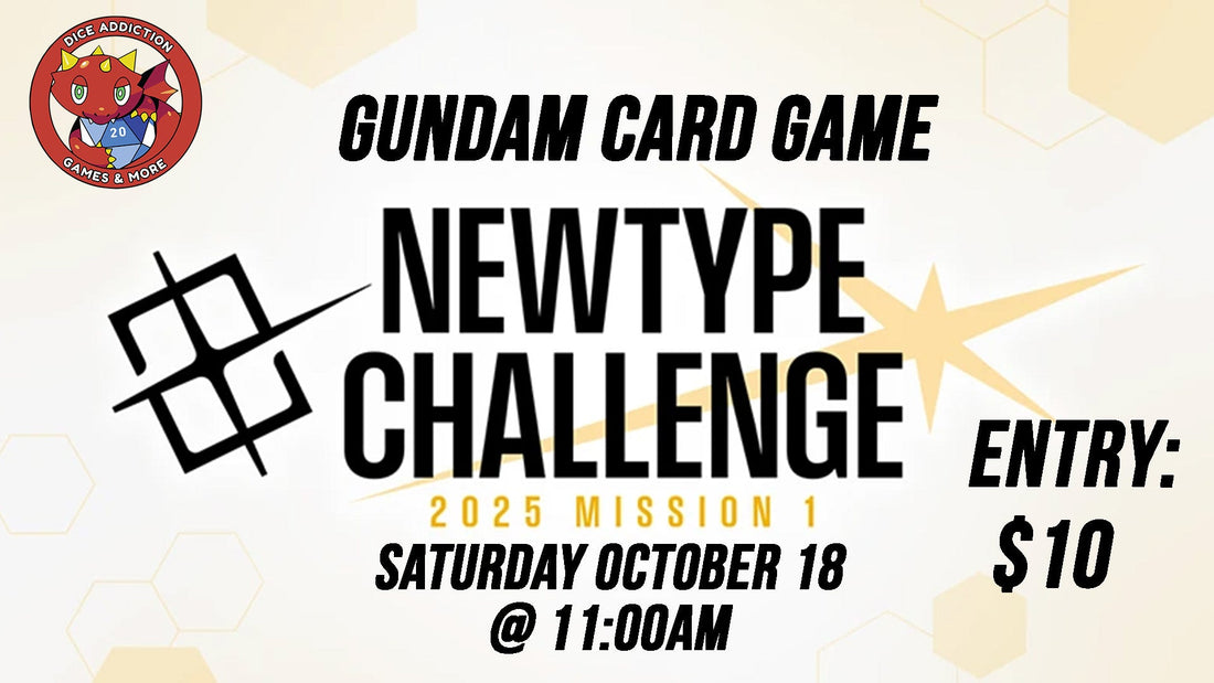 Dice Addiction's Gundam Newtype Challenge Mission 01
