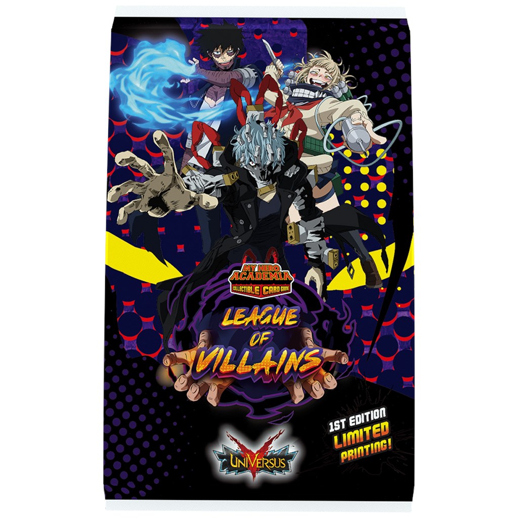 my hero academia booster box League of Villains
