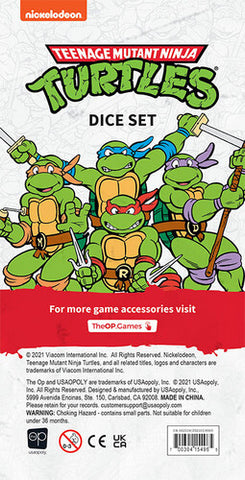 Teenage Mutant Ninja Turtles - Dice Set