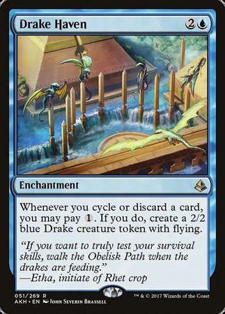 amonkhet mtg cards Drake Haven [Amonkhet]