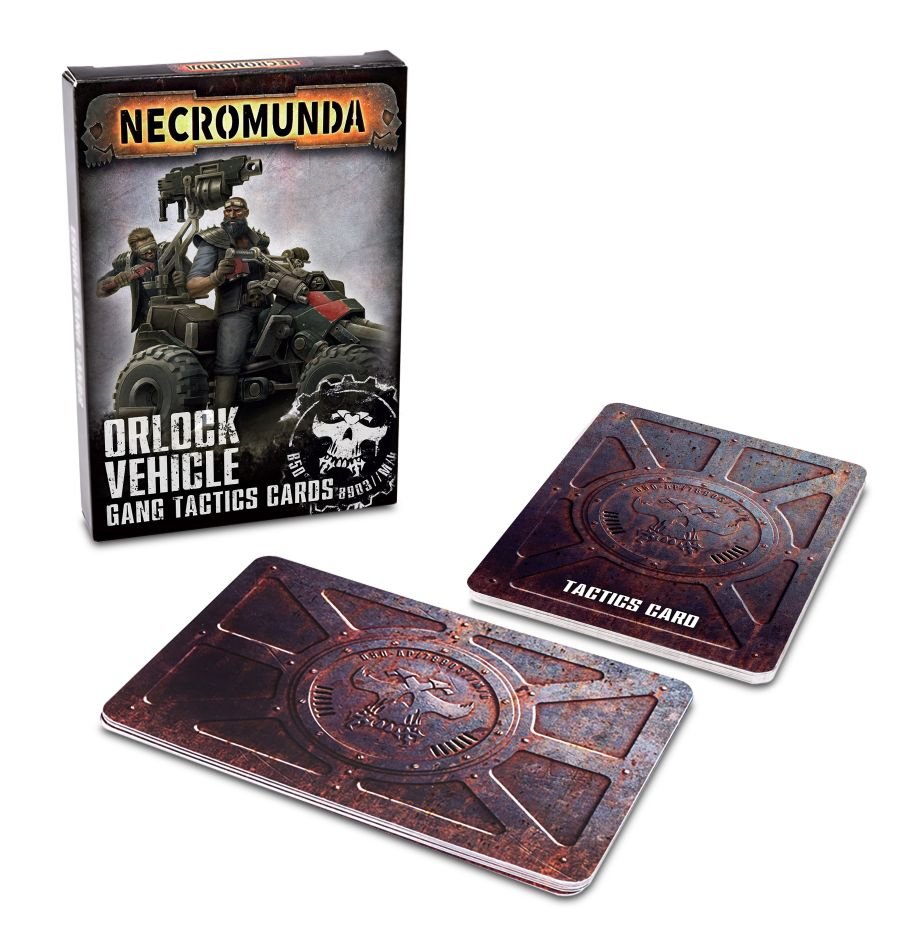 NECROMUNDA: Orlock Vehicle Gang Tactics Cards
