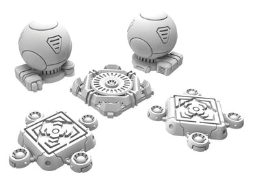 Monsterpocalypse: City Assets 3 (Resin and White Metal)