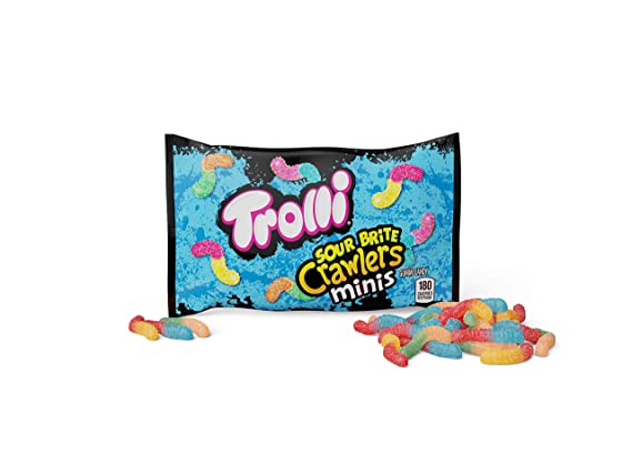 SNK: Trolli Sour Brite Crawlers Minis: 2 oz