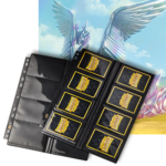 Dragon Shield: (50) 16-Pocket Binder Pages Clear Center Loader