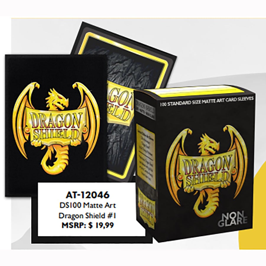 anti glare card sleeves Dragon Shields: (100) Non-Glare Matte Art Dragon Shield Anniversary