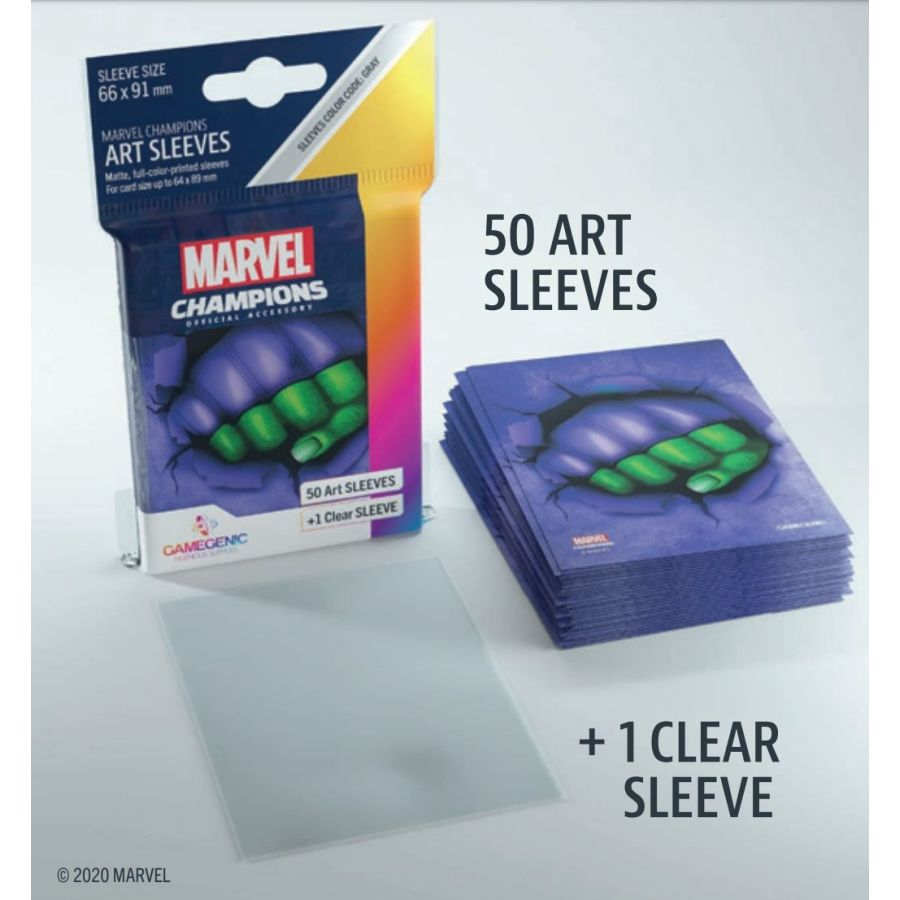 GAMEGENIC: MARVEL CHAMPIONS ART SLEEVES: SHE-HULK (51CT)