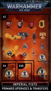 Imperial Fists Primaris Upgrades & Transfers