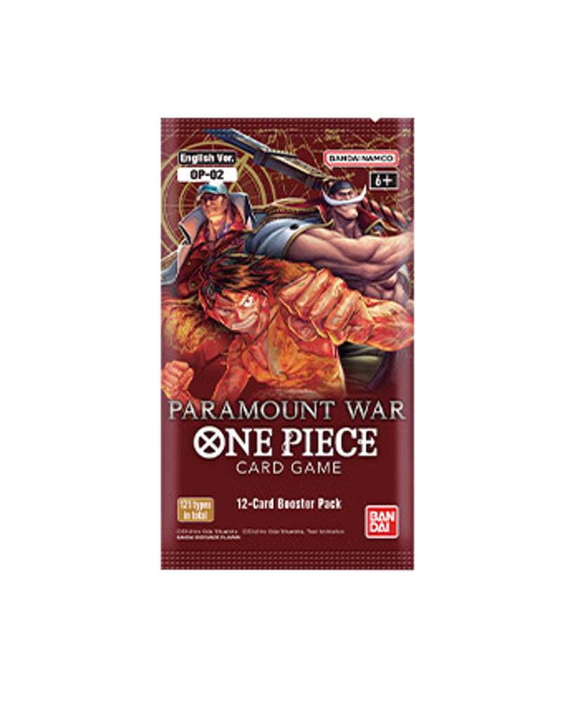 One Piece Card Game: Paramount War Booster Pack OP-02
