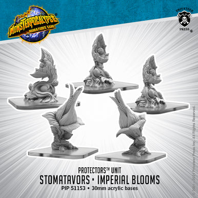 Monsterpocalypse: Vegetyrants Unit: Stomatavors and Imperial Bloom