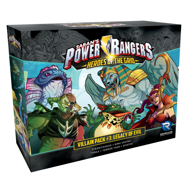 Power Rangers: Villain Pack #3 - Legacy of Evil Expansion