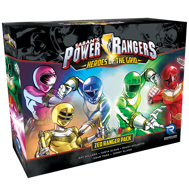 Power Rangers: Heroes of the Grid: Zeo Ranger Pack
