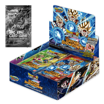 DRAGON BALL SUPER CARD GAME Unison Warrior Series Boost: Saiyan Showdown Booster Box
