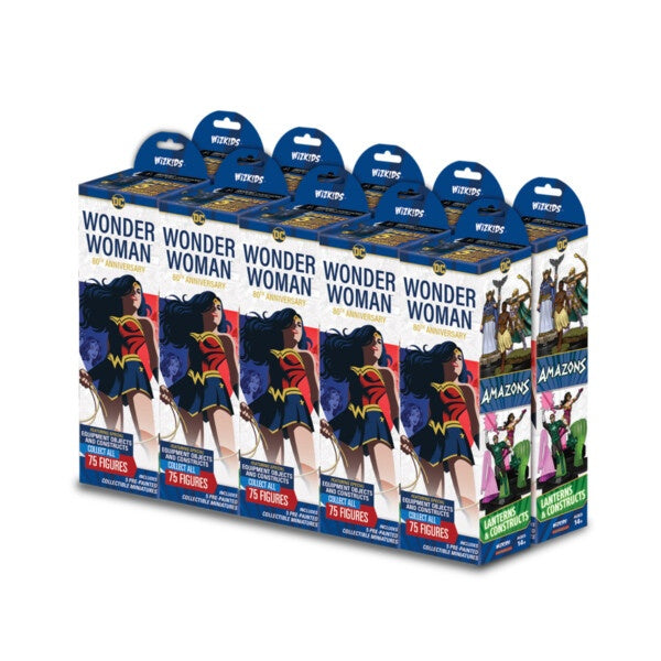 DC HeroClix: Wonder Woman 80th Anniversary Booster Brick (10)