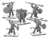 Monsterpocalypse Jaguar Spirits and Arbiter Monoliths First Guardians Unit