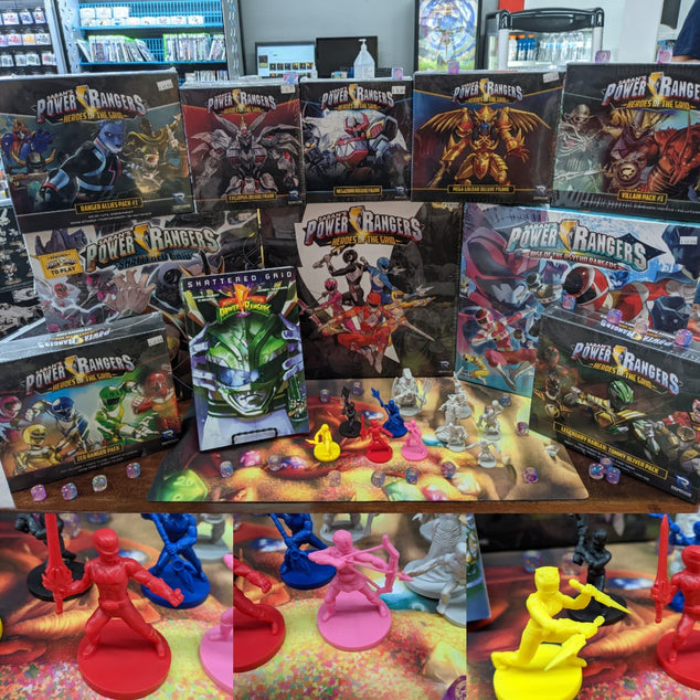 Power Rangers Board Game & Graphic Novels