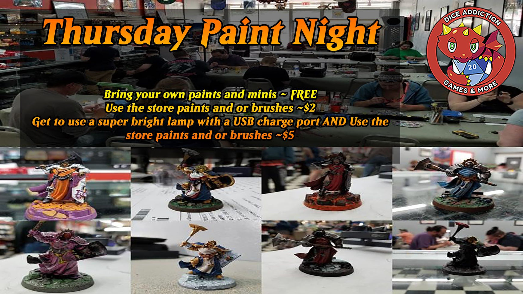 Paint Night Every Thursday