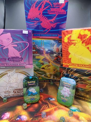 Get Your Favorite Pokémon Products @ Dice Addiction!