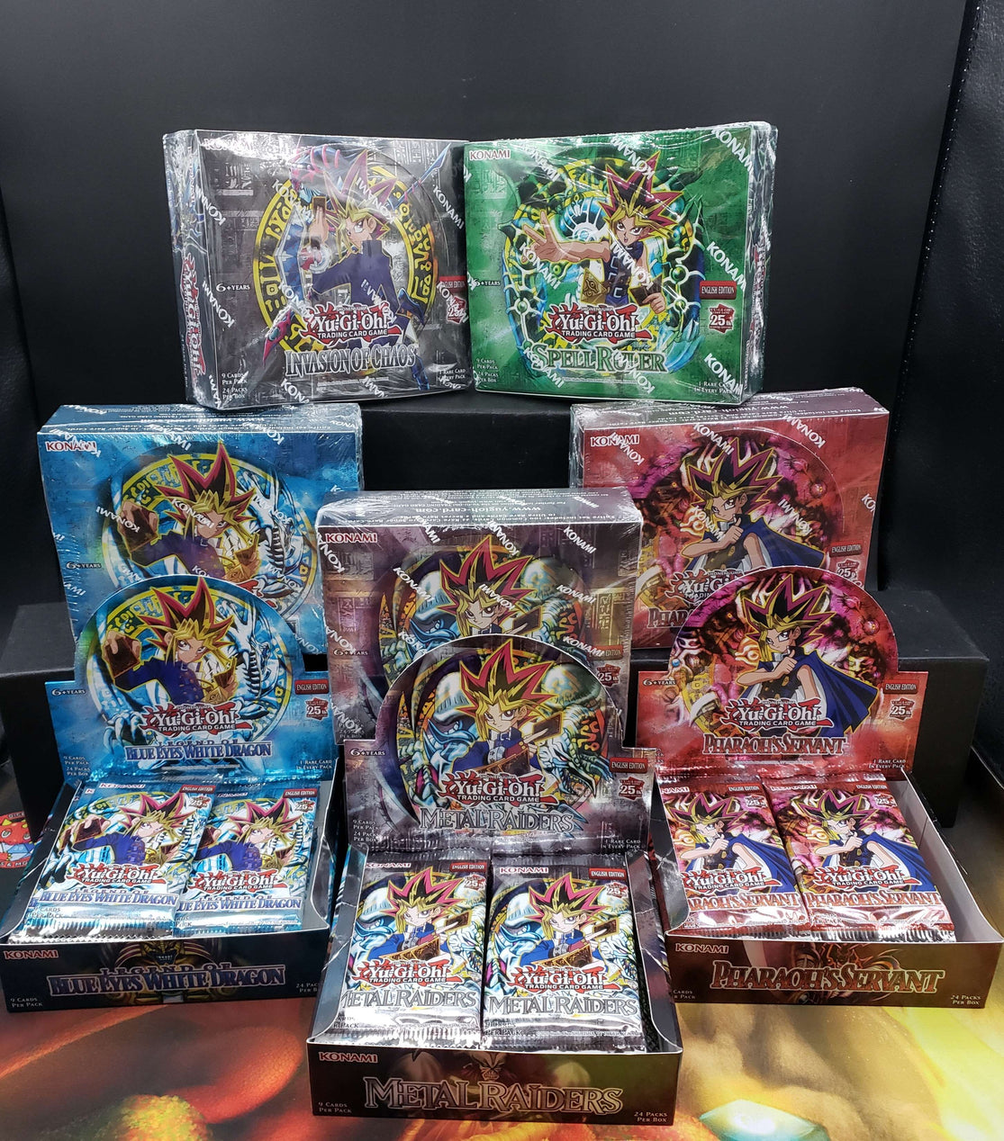 Yu-Gi-Oh!: 25th Anniversary Re-release Booster Sets Available Now @ Dice Addiction!