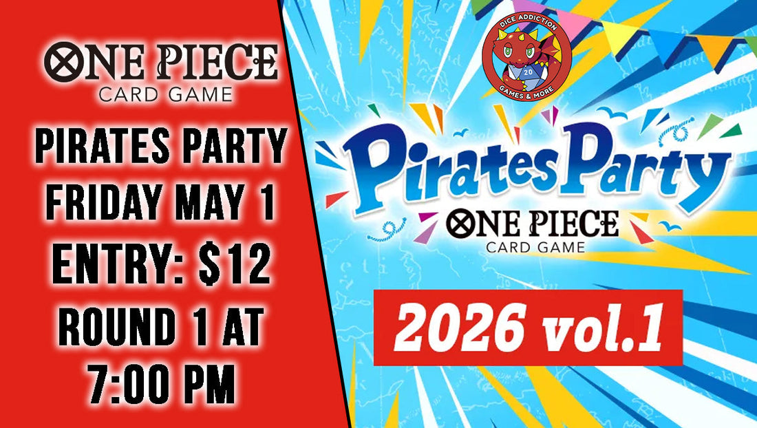 One Piece Pirates Party at Dice Addiction!