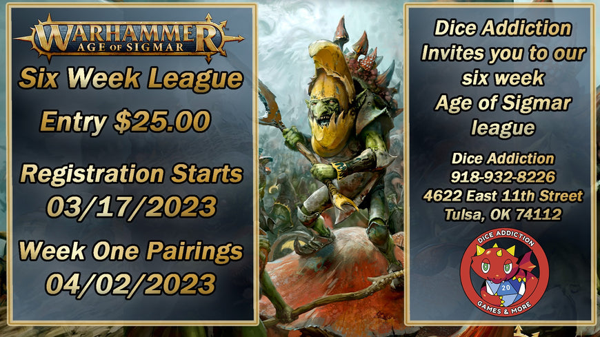 Age of Sigmar League incoming!