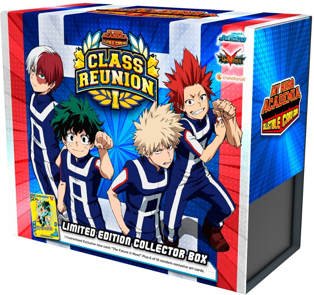 Unleash Your Quirk with the My Hero Academia CCG: Class Reunion Deluxe Collector Box