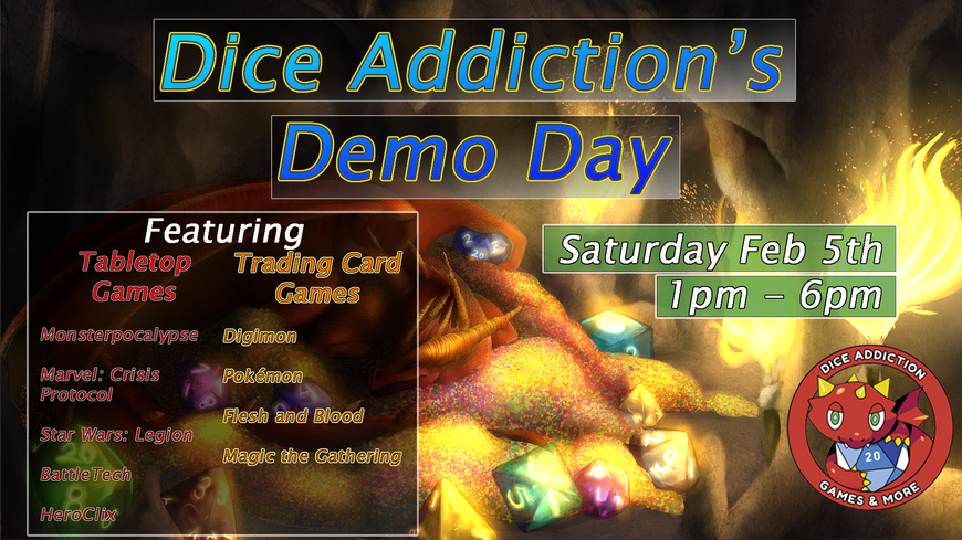 Dice Addiction's Demo Day