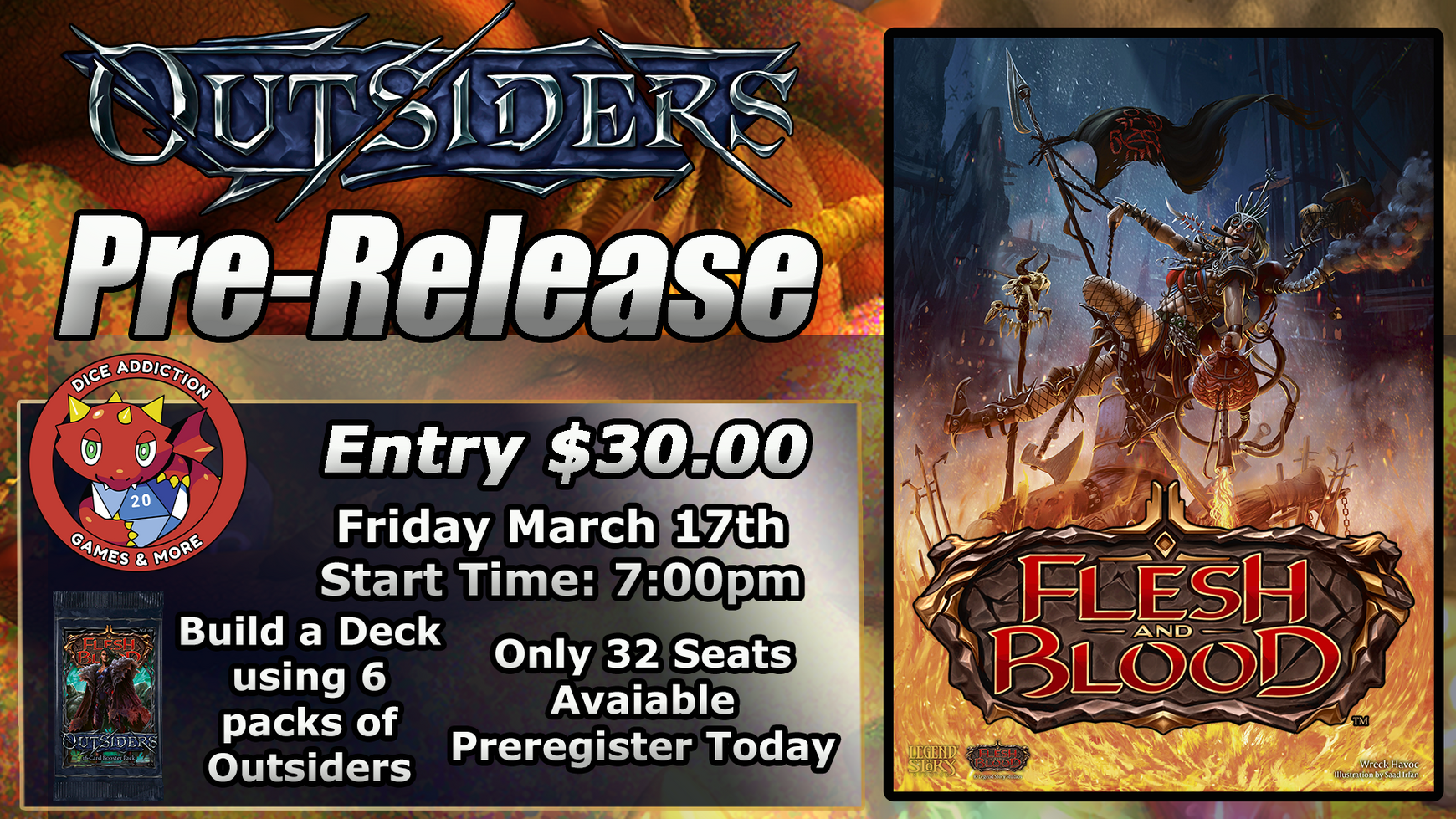 Flesh and Blood: Outsiders Prerelease