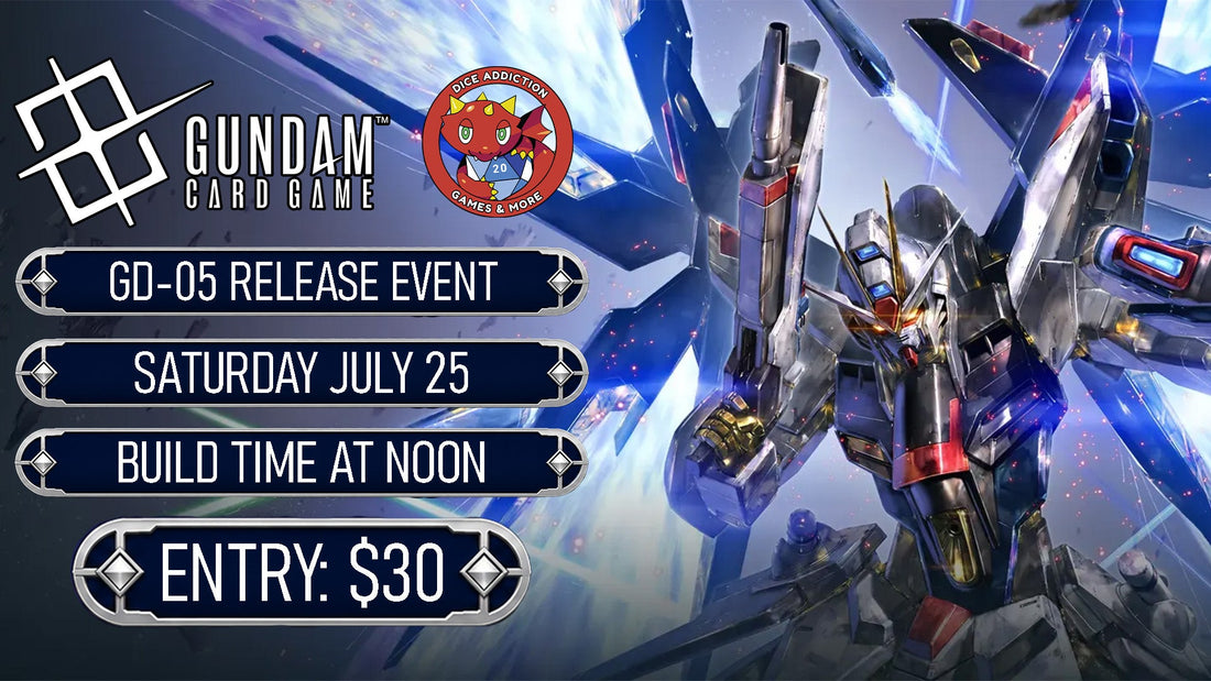 Dice Addiction's Gundam GD05 Sealed Release Event
