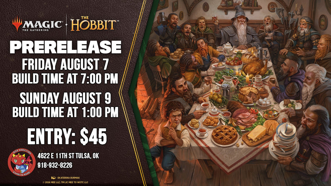 Dice Addiction's MTG The Hobbit Prerelease Event