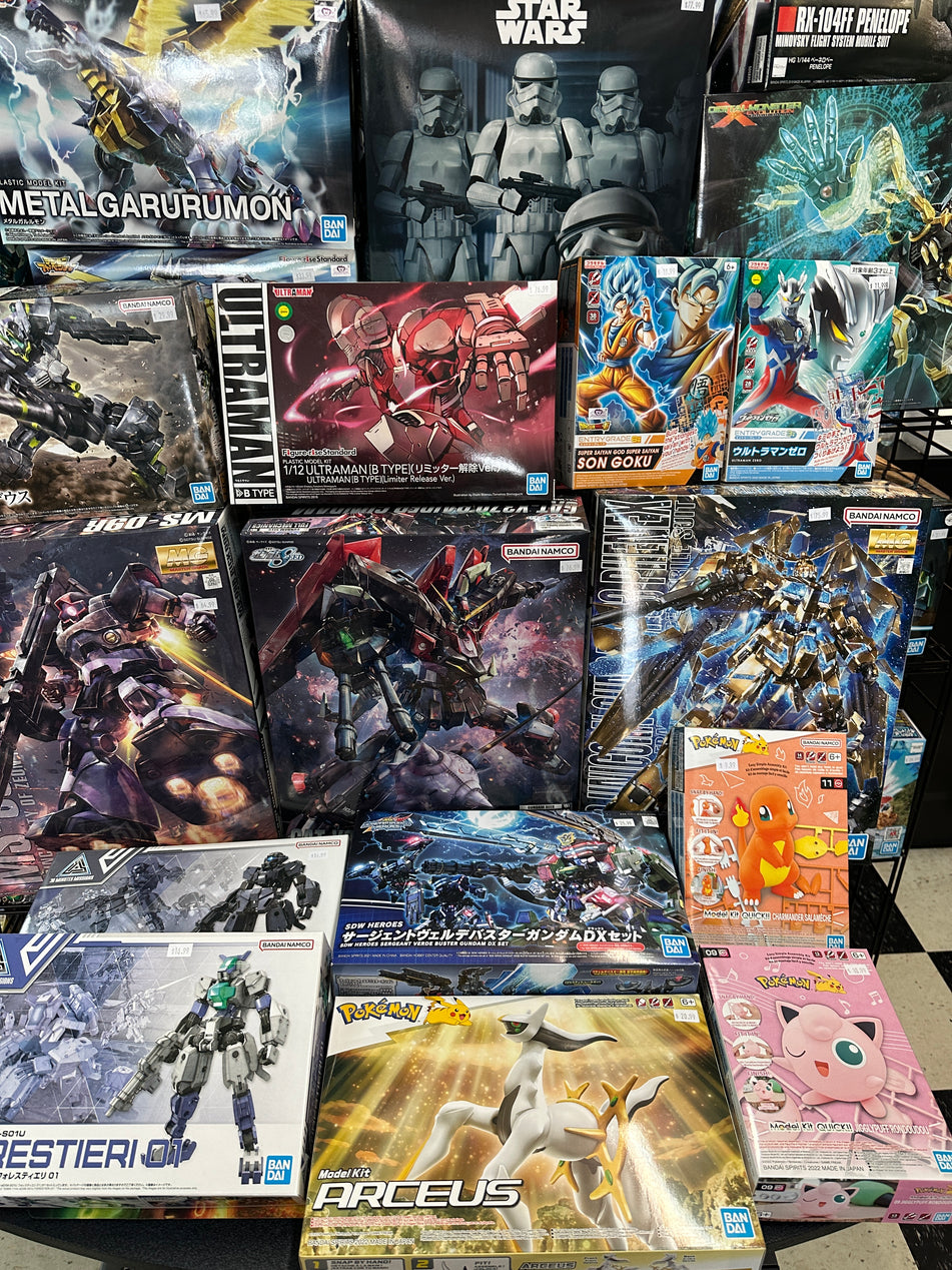 Model Kits, Gundam, and More @ Dice Addiction!