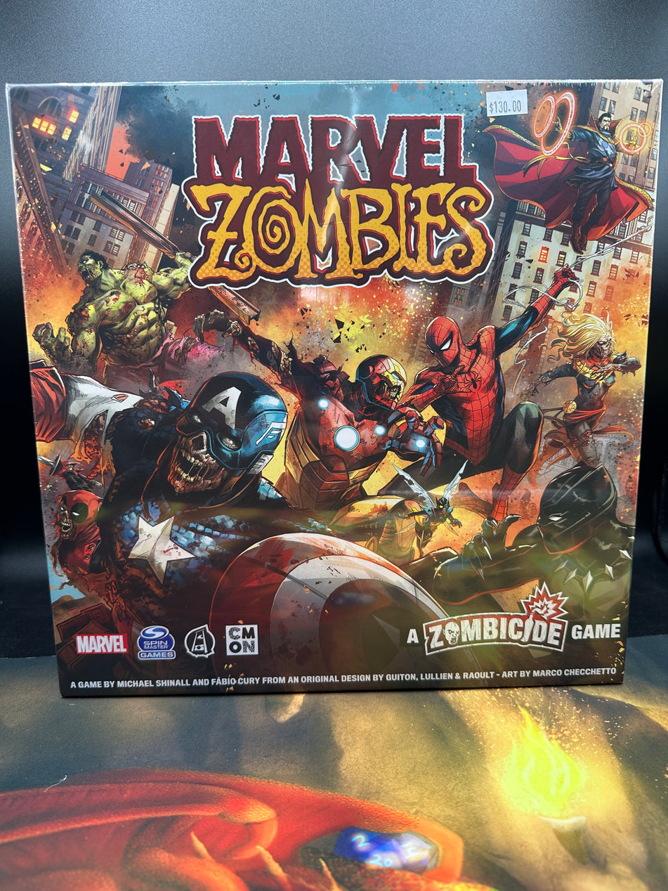 Unleash the Undead Apocalypse with Zombicide's Marvel Zombies Board Game!