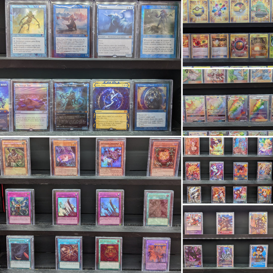 Magic, Pokemon, Digimon, Dagonball super, and Yu-Gi-Oh! Singles at Dice Addiction