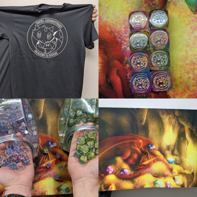 Dice Addiction Merch!