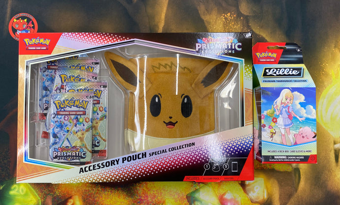 DICE ADDICTION HAS A VERY LIMITED STOCK OF THE NEW POKEMON PRODUCTS!