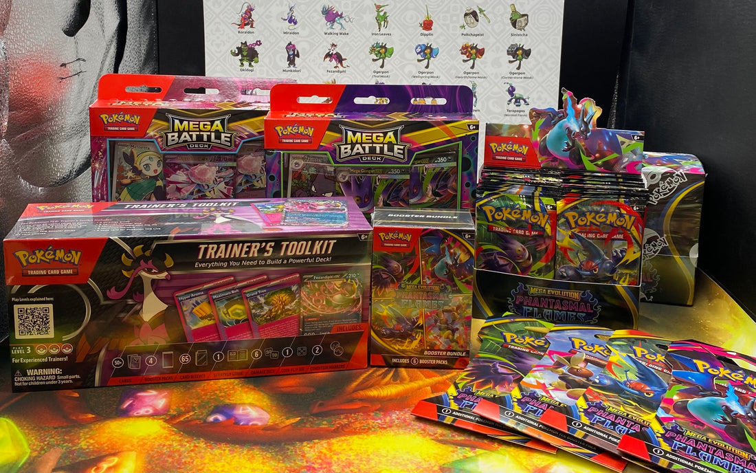 Pokémon TCG Phantasmal Flames Available Wednesday at Dice Addiction