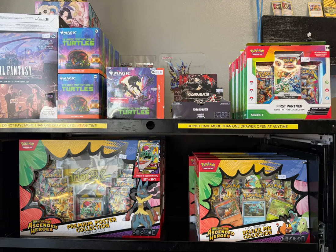 Pokémon Arrives at Dice Addiction Poster, Pin, and First Partner Collections In Stock Now