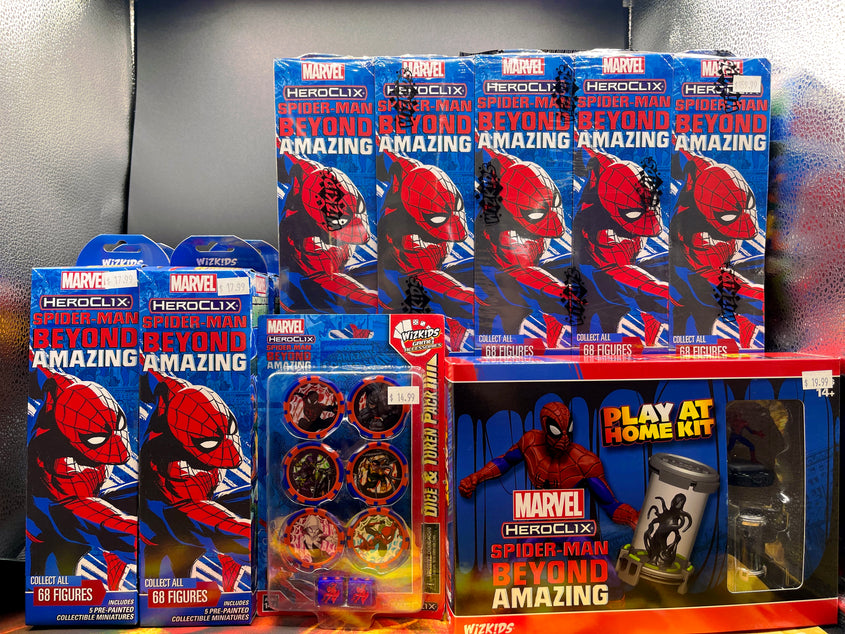 Get Ready for Amazing Battles with the Spider-Man Beyond Amazing HeroClix Set