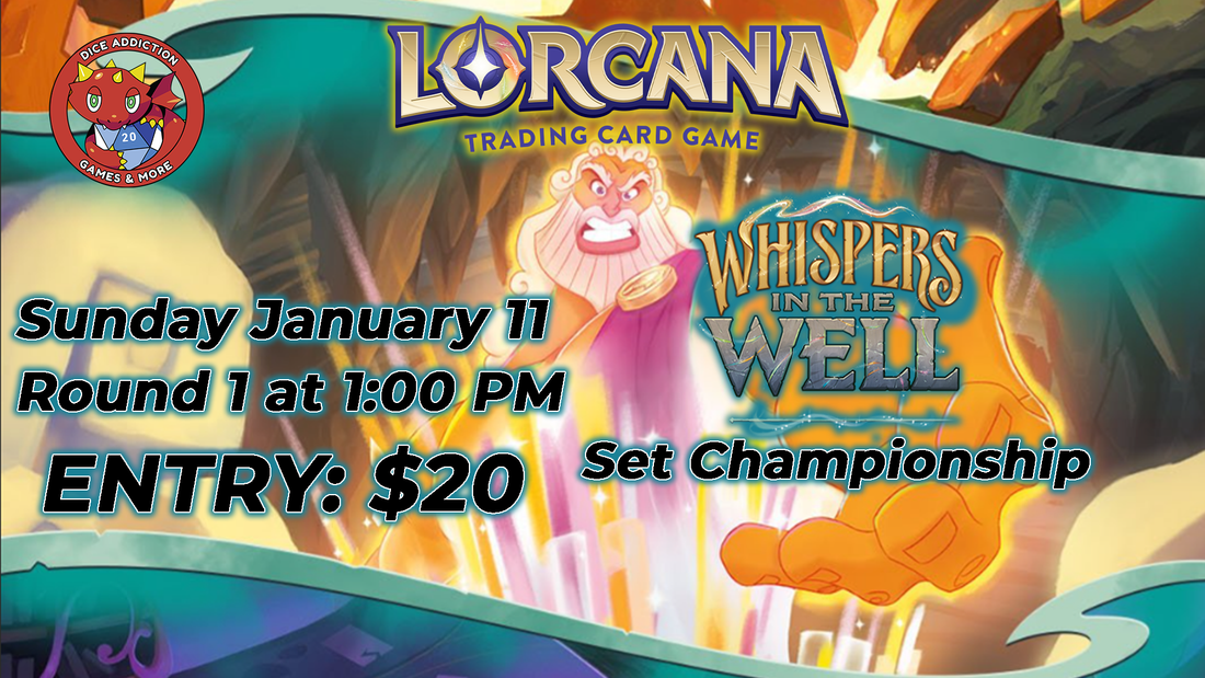 Lorcana Set Championships at Dice Addiction!
