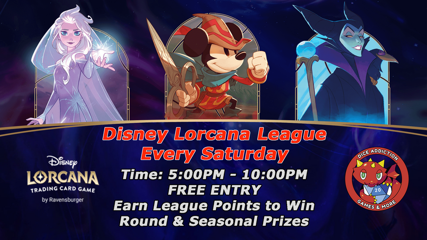 Disney Lorcana League Day & League FAQ