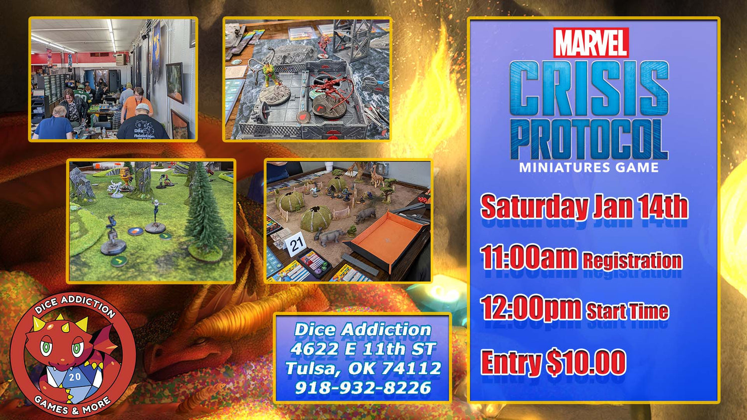 Marvel Crisis Protocol Tournament January 2023