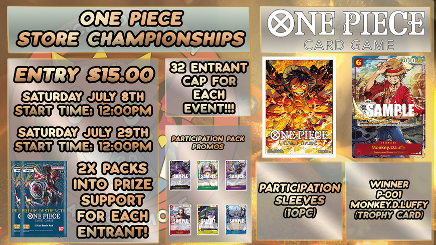 One Piece: Store Championships hosted by Dice Addiction!