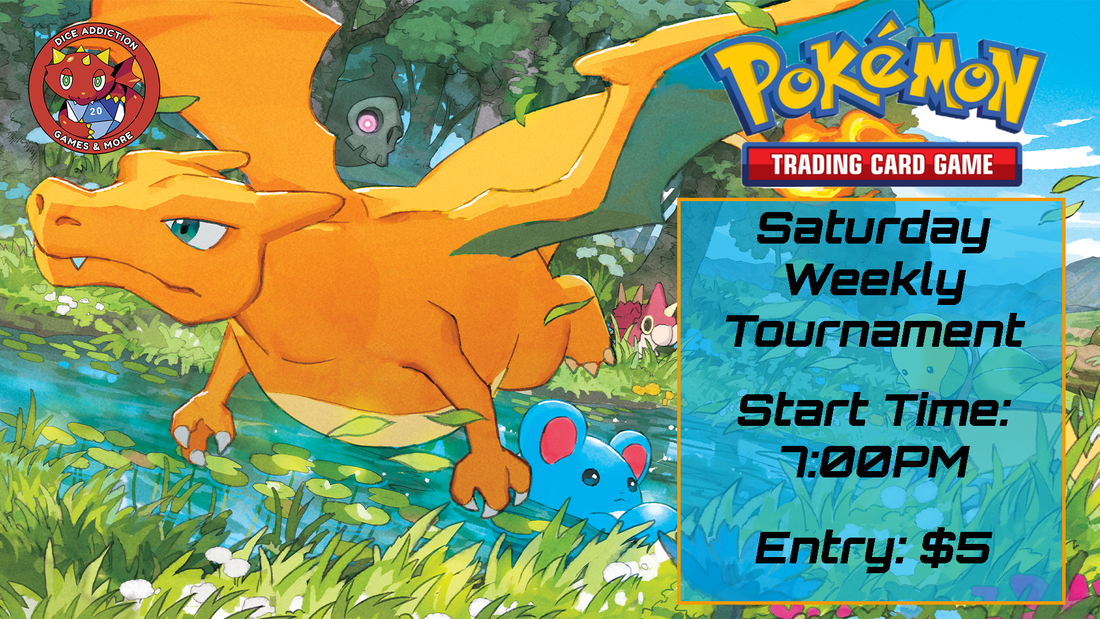 SATURDAY NIGHT POST ROTATION POKEMON AT DICE ADDICTION!