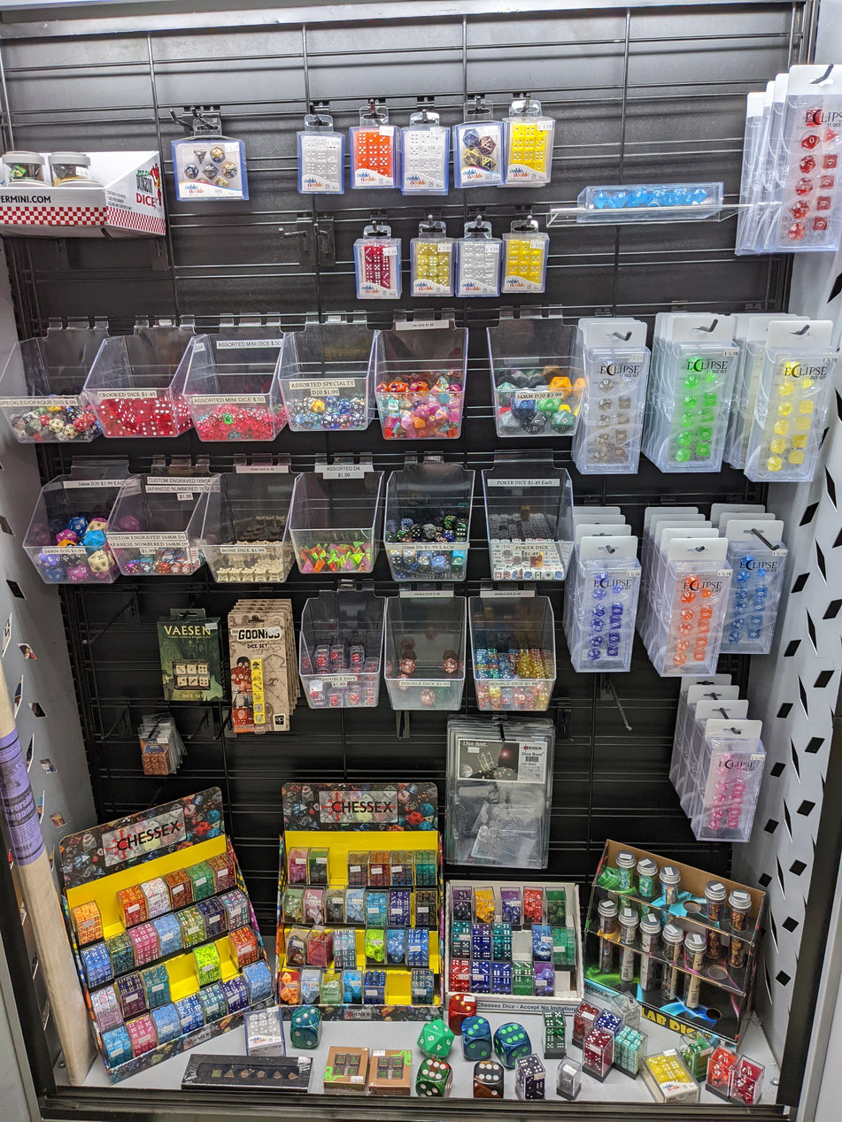 Get New Shiny Math Rocks @ Dice Addiction!