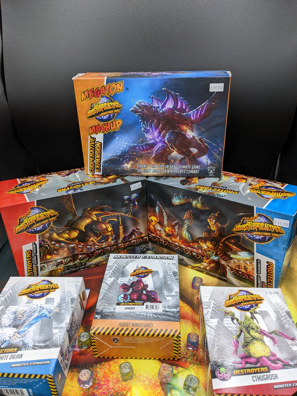 Try Out Monsterpocalypse at Dice Addiction!