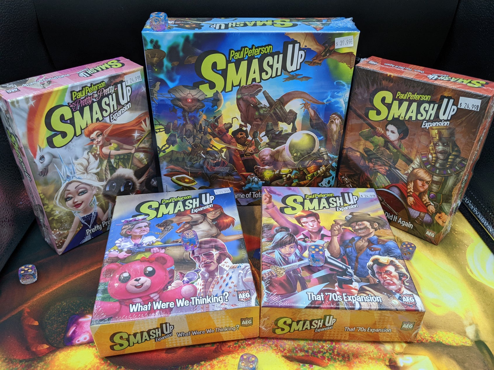 Smash Up Shufflebuiding Game